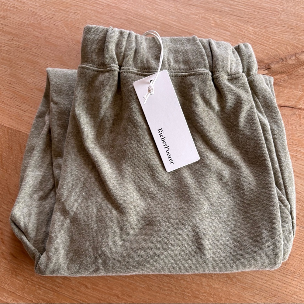 Richer Poorer Sage Green Joggers